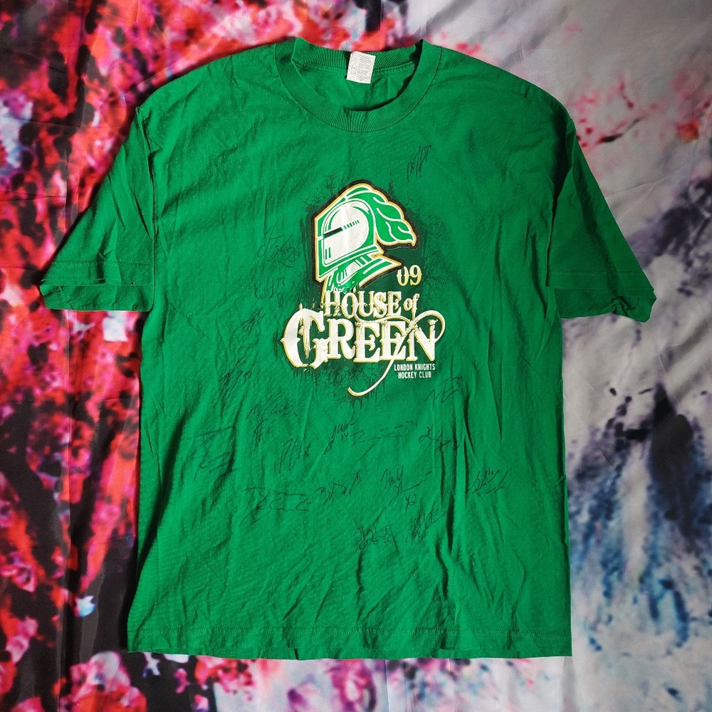'09 London Knights Playoff Signed T-shirt